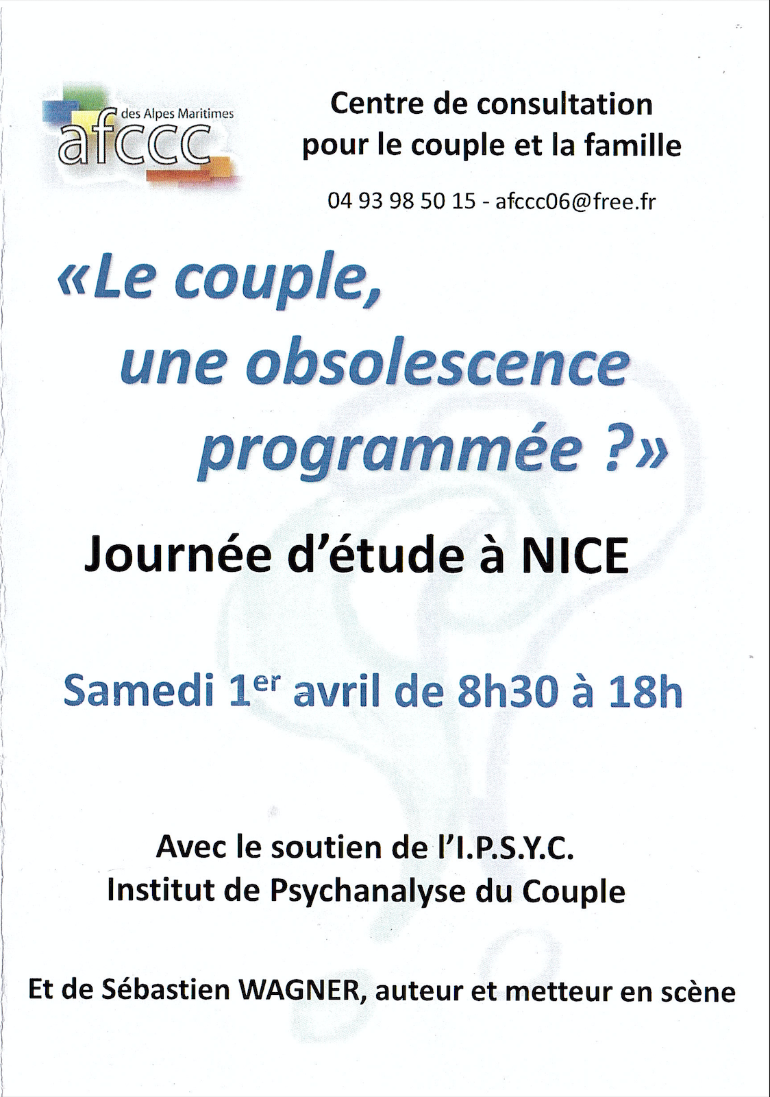 affiche colloque de Nice